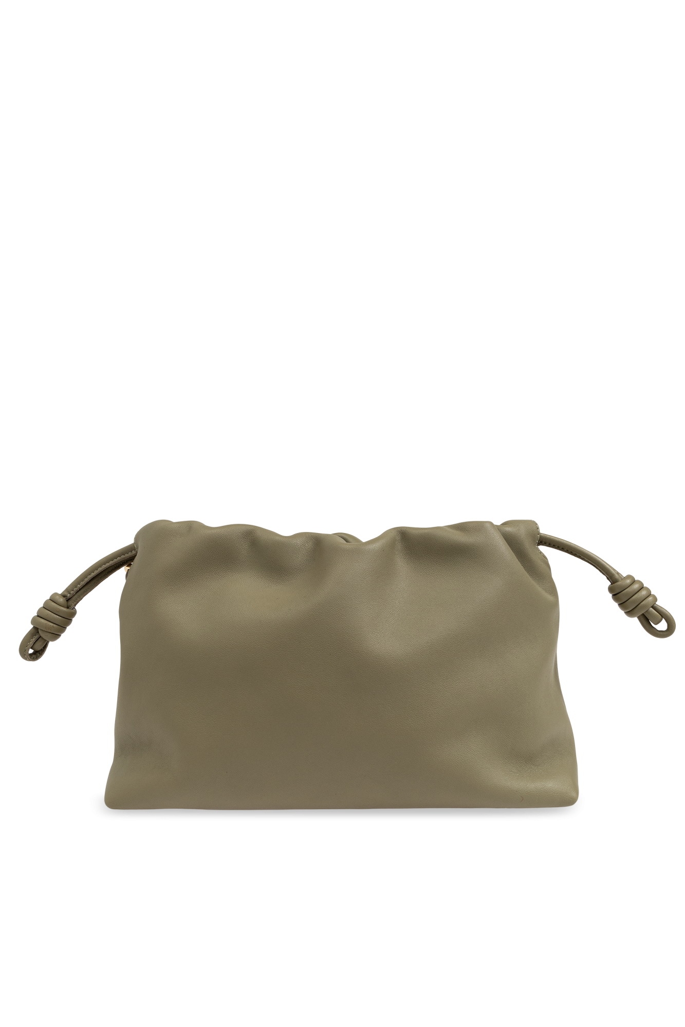Green Shoulder Bag 'Flamenco Medium' Loewe - LOEWE LOGO